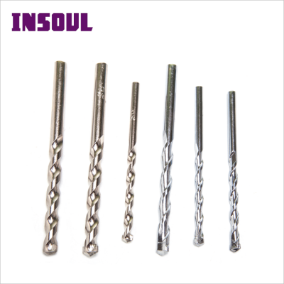 INSOUL High Carbon Steel Masonry Drilling Bits Triangle Carbide Micro Drill Bit For Brick