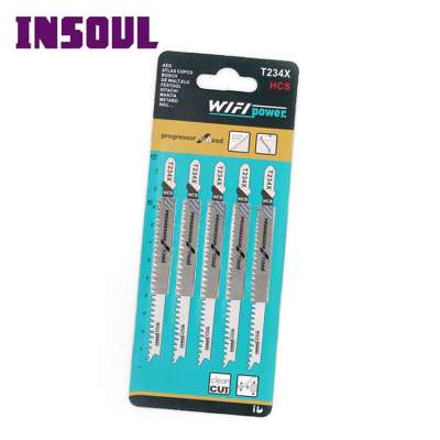 INSOUL T234X Sandblasting 65Mn Blade Material Jig Saw Blades For Wood Cutting