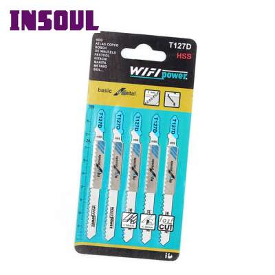 INSOUL Power Tool Accessories T127D Cutting Metal Hss Jig Saw Blade