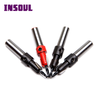 INSOUL Woodworking Power Tool Round Shank Shape TCT Countersink Drill Bit For Wood