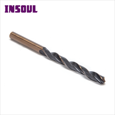 INSOUL High Quality 118 Degree HSS M2 Rolled Drill Bits Jobber Drilling For Aluminium